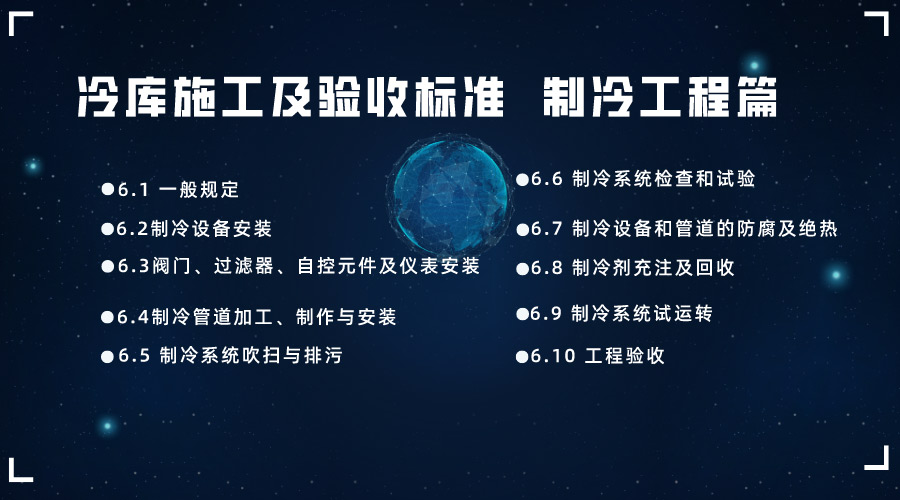 冷庫施工及驗收標準 GB51440-2021制冷工程篇