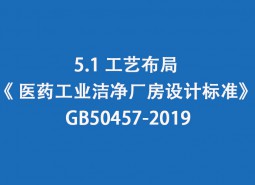 5.1 工藝布局-《 醫藥工業潔凈廠房設計標準》 GB50457-2019